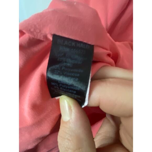 BLACK HALO Samoa Sheath in Carnival Cap Sleeve Dress Pink Size 4 - Picture 7 of 7